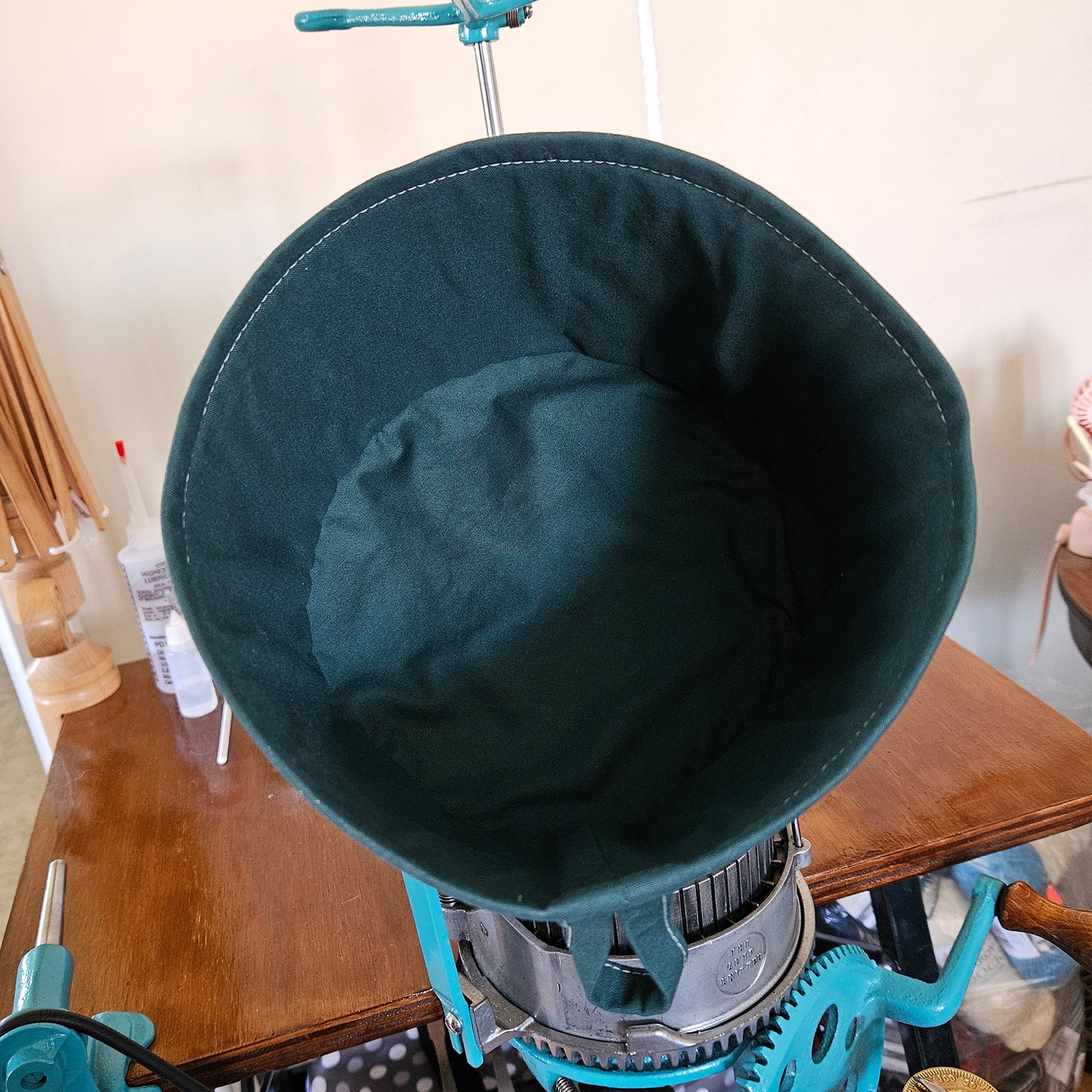 Circular Sock Machine Cover in Spring Bunnies Print