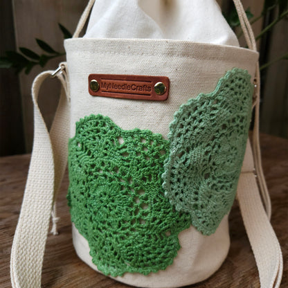 Project Bucket Bag – Crossbody Style - Green