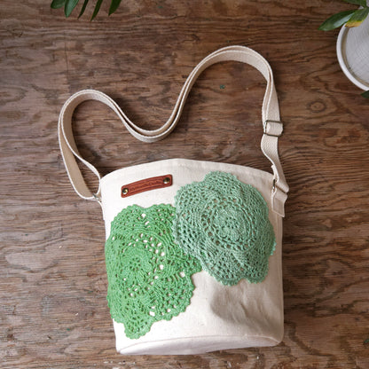 Project Bucket Bag – Crossbody Style - Green