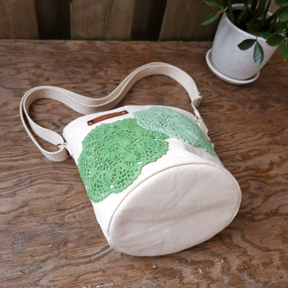 Project Bucket Bag – Crossbody Style - Green