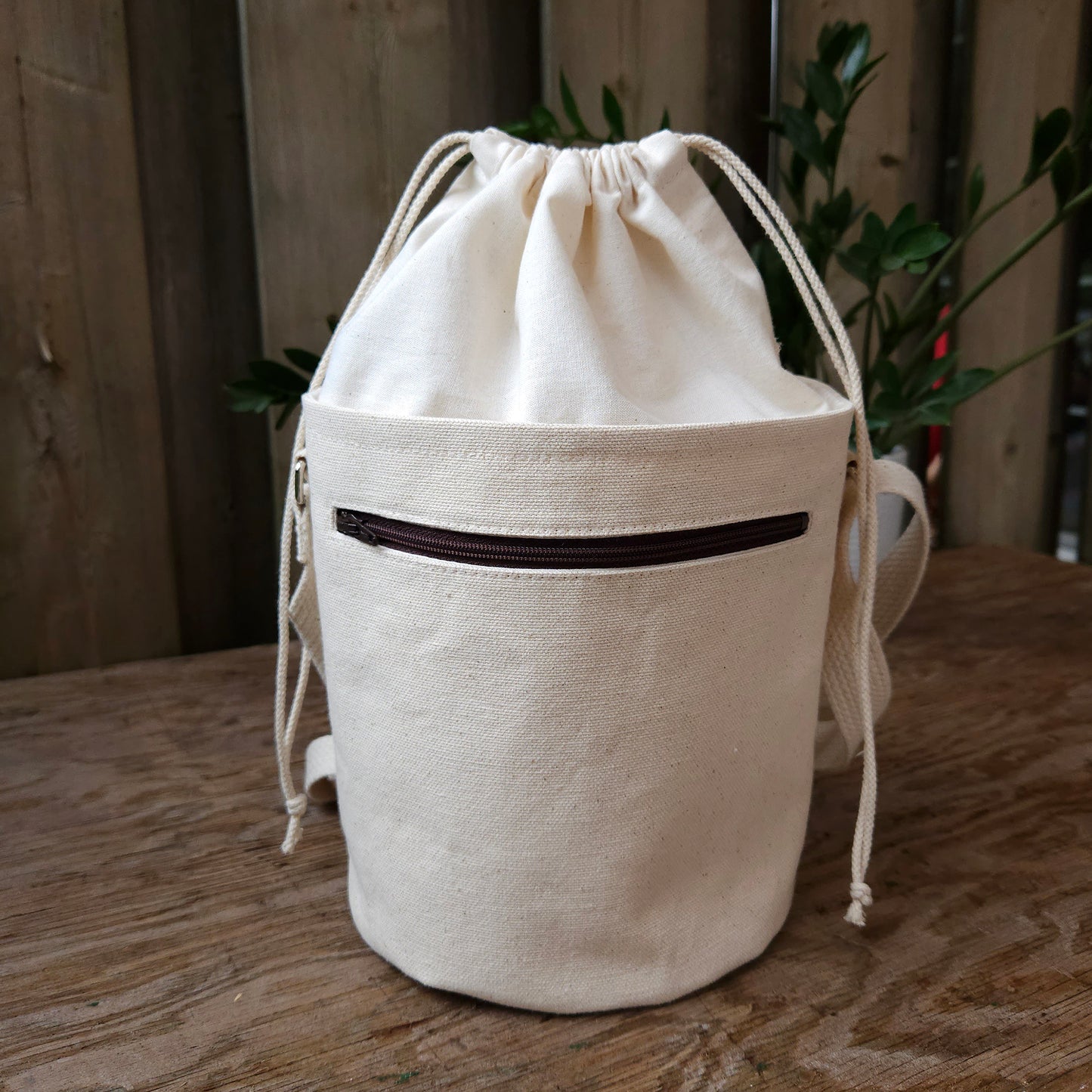Project Bucket Bag – Crossbody Style - Natural