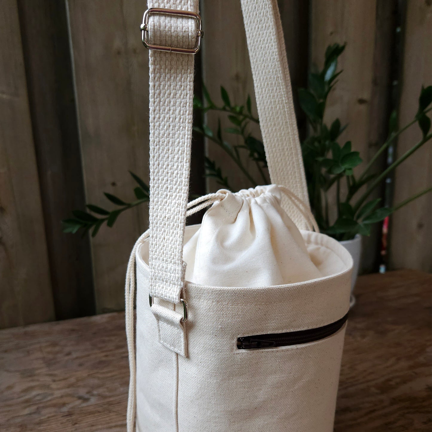 Project Bucket Bag – Crossbody Style - Natural