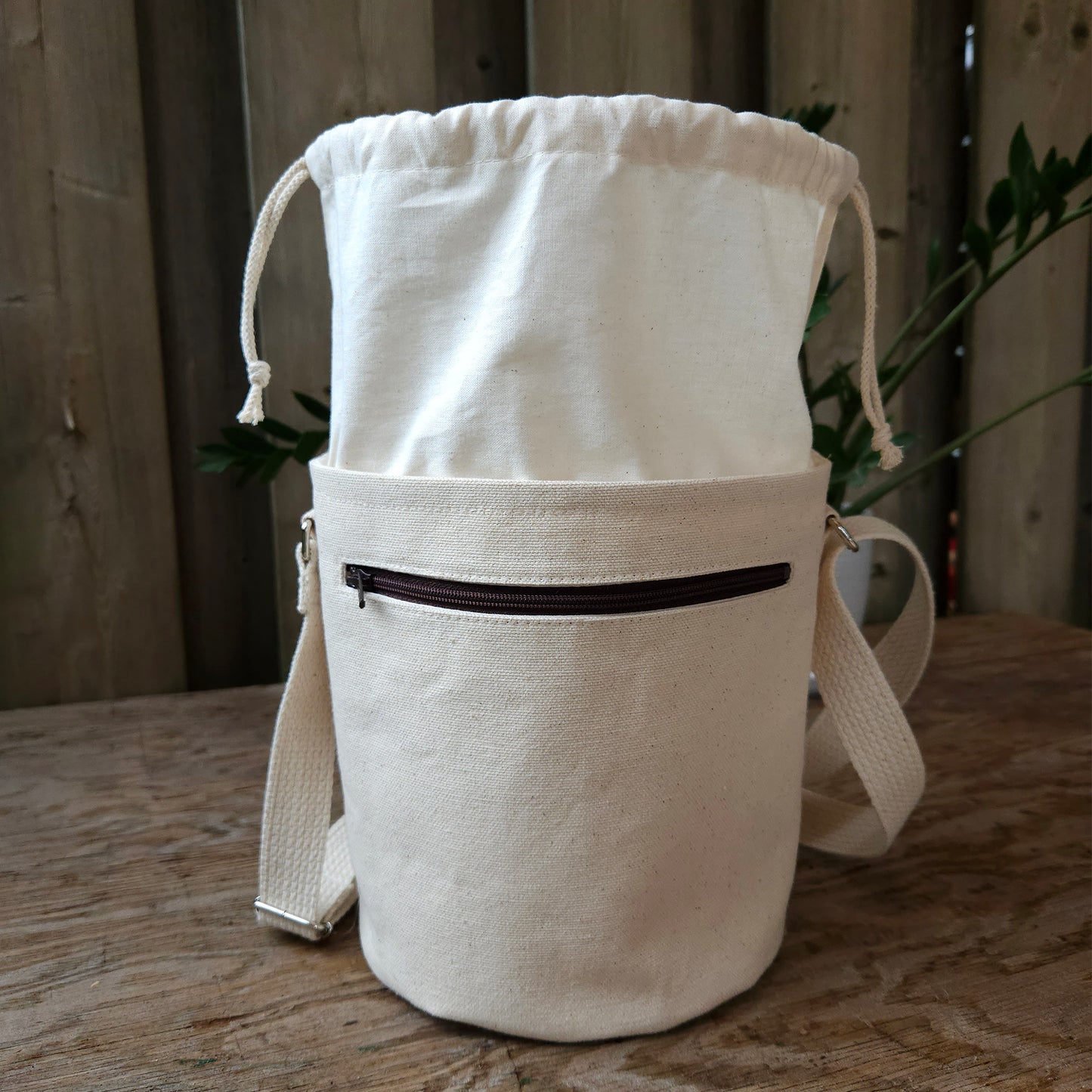 Project Bucket Bag – Crossbody Style - Natural