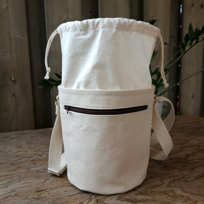 Project Bucket Bag – Crossbody Style - Natural