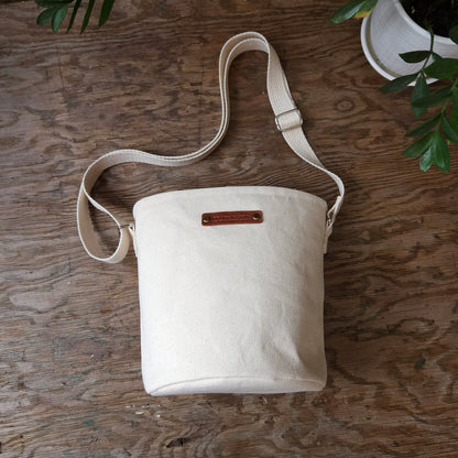 Project Bucket Bag – Crossbody Style - Natural