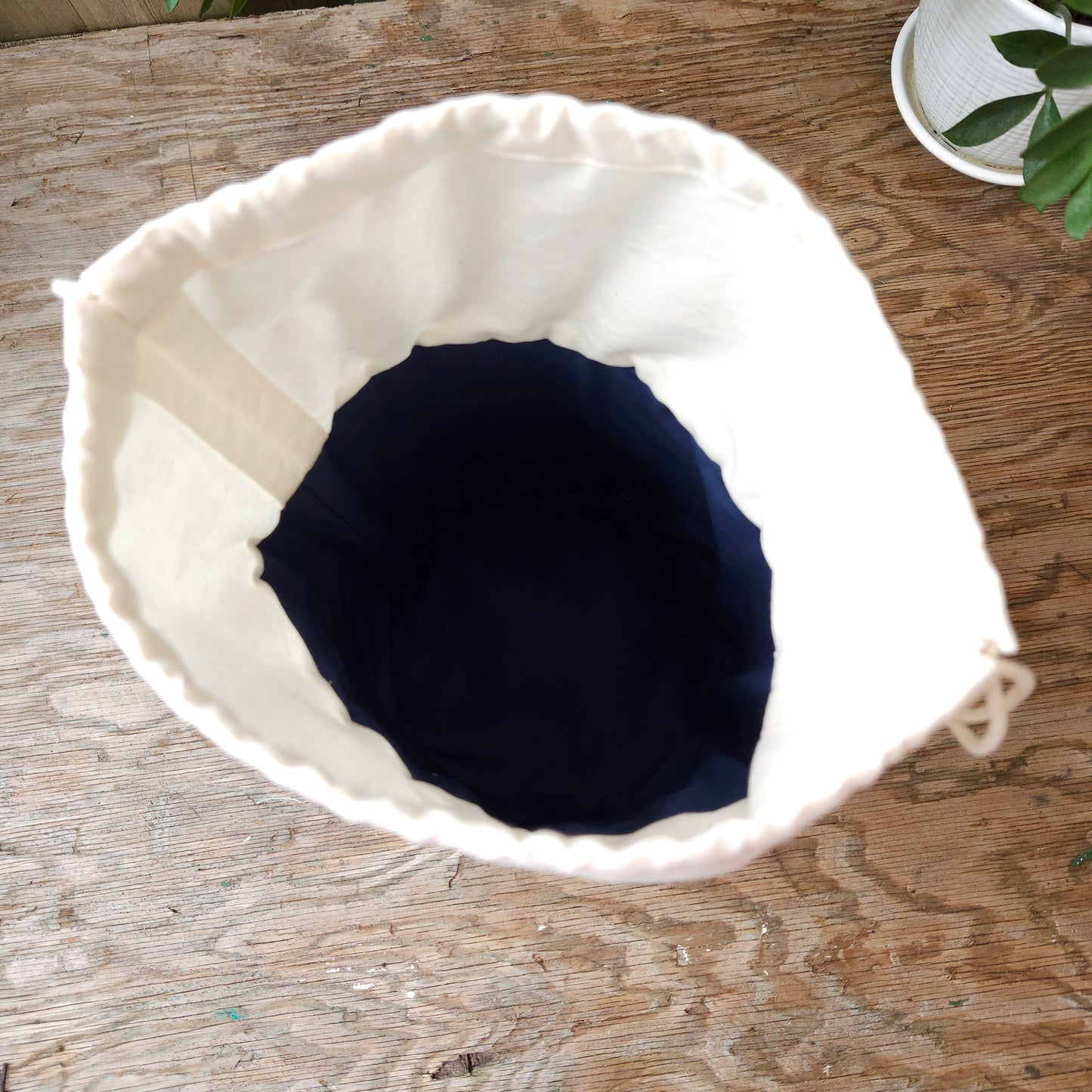 Project Bucket Bag – Crossbody Style - Blue/Soft purple