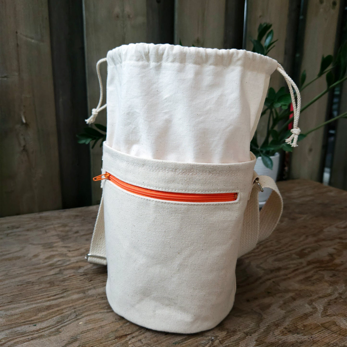 Project Bucket Bag – Crossbody Style - Tangerine