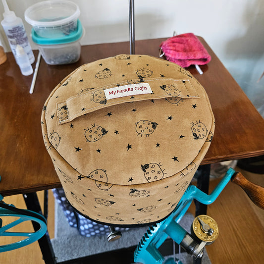 Circular Sock Machine Cover in Sheep Print