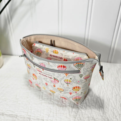 Balloon print Interchangeable Needle Organizer