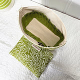Green Leaves print Interchangeable Needle Organizer