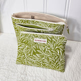Green Leaves print Interchangeable Needle Organizer