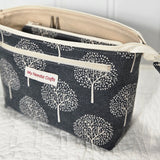 Grey Trees print Interchangeable Needle Organizer
