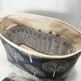 Grey Trees print Interchangeable Needle Organizer