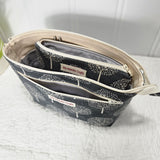 Grey Trees print Interchangeable Needle Organizer