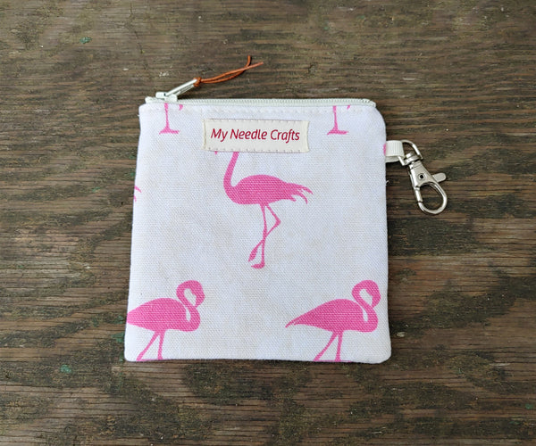 Pink Flamingo Mini Pouch