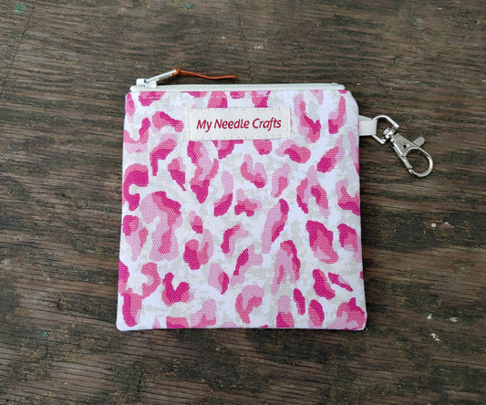 Pink Animal Mini Pouch