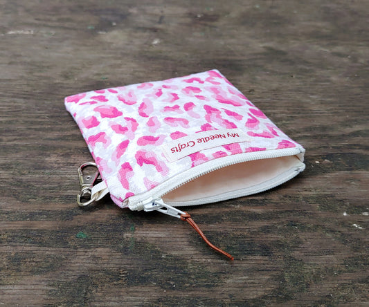 Pink Animal Mini Pouch