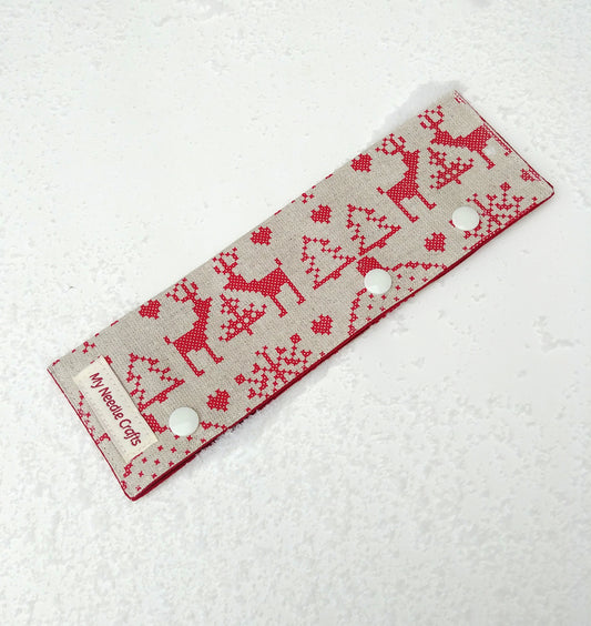 Xstitch print Needle Cozy, WIP holder