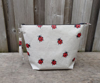 Ladybug print Shawl Size Wedge Bag